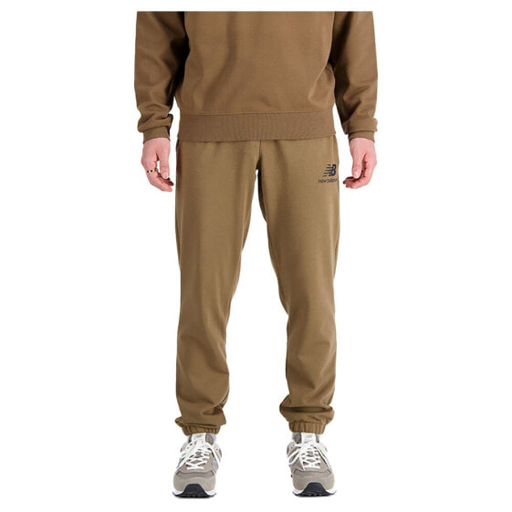 NEW BALANCE Essentials Stacked Logo French Terry sweat pants