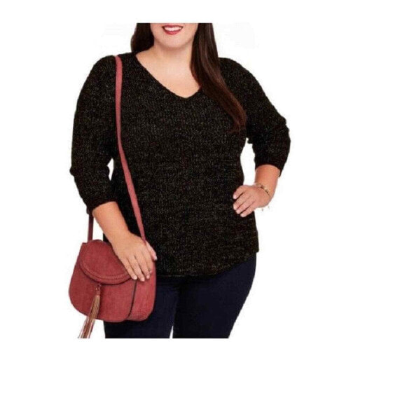 Faded Glory Women's Plus Shaker Sweater Size 1X 16W