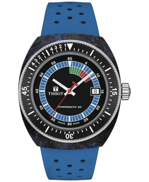 Часы Tissot Automatic Sideral S Blue Rubber