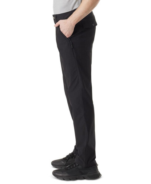 Men's Traveler Slim-Straight Fit Flex Tech Twill Pants