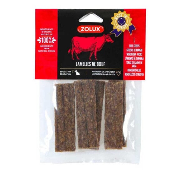 ZOLUX Beef stripes 100g dog treat