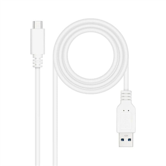 Универсальный кабель USB-C-USB NANOCABLE 10.01.4001-W Белый 1 m (1 штук)