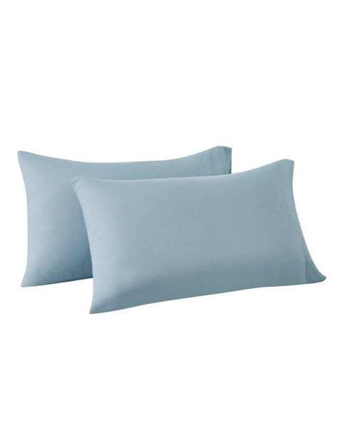 Cotton/Linen Pillowcase Pair, King
