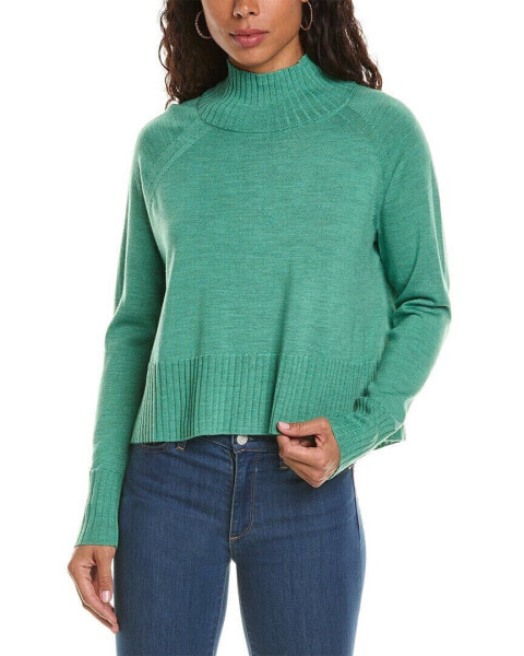 Eileen Fisher Turtleneck Wool Sweater Women's