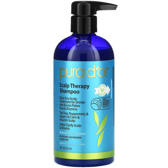 Scalp Therapy Shampoo, All Hair Types, 16 fl oz (473 ml)