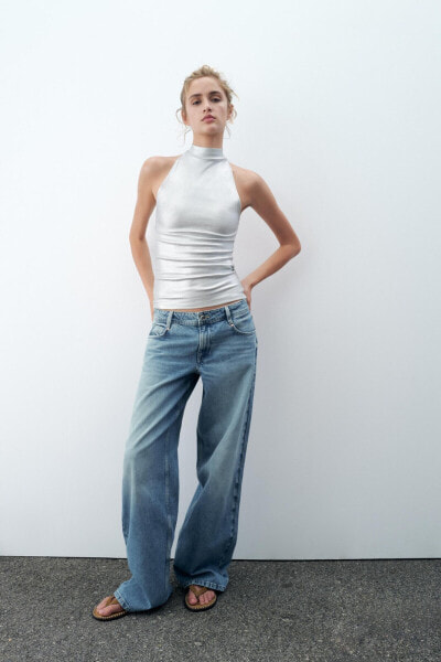 Z1975 WIDE-LEG MID-RISE JEANS