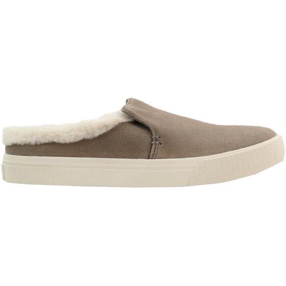 TOMS Sunrise Suede Shearling Mule Womens Beige Sneakers Casual Shoes 10013010
