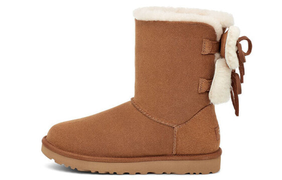 Кроссовки UGG Classic Double Bow Short 1127131-CHE