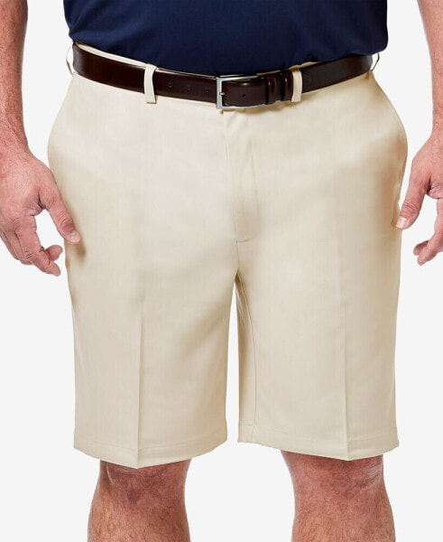 Men's Big & Tall Cool 18 PRO® Classic-Fit Stretch Flat-Front 9.5" Shorts