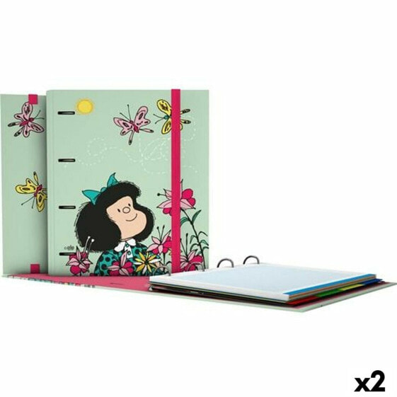 Папка-регистратор Mafalda Carpebook Зеленый A4 (2 штук)