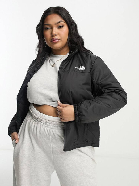 The North Face Plus Gosier puffer jacket in black