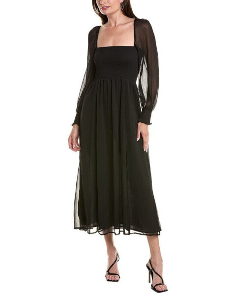 O.P.T. Classic Smocked Maxi Dress Women's