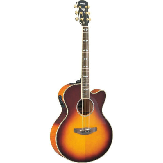 Yamaha CPX1000 Electro Acoustic Guita r, Brown Sunburst