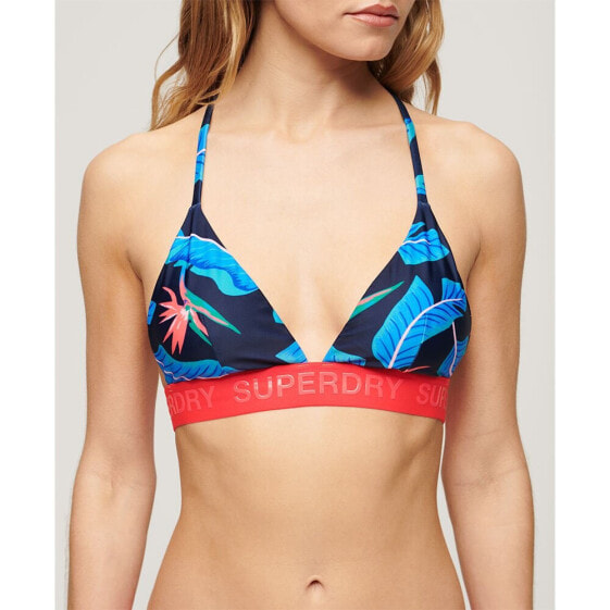 SUPERDRY Logo Triangle Bikini Top