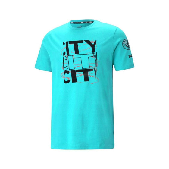 Футболка PUMA Manchester City FtbCore Graphic Tee M 772950 25