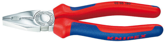 KNIPEX 03 05 140 - Lineman's pliers - Steel - Plastic - Blue/Red - 14 cm - 139 g