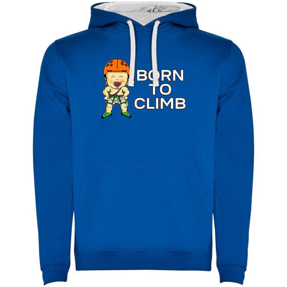 KRUSKIS Born To Climb Two-Colour hoodie