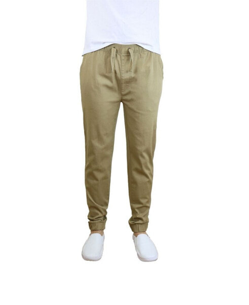 Stretch store twill joggers