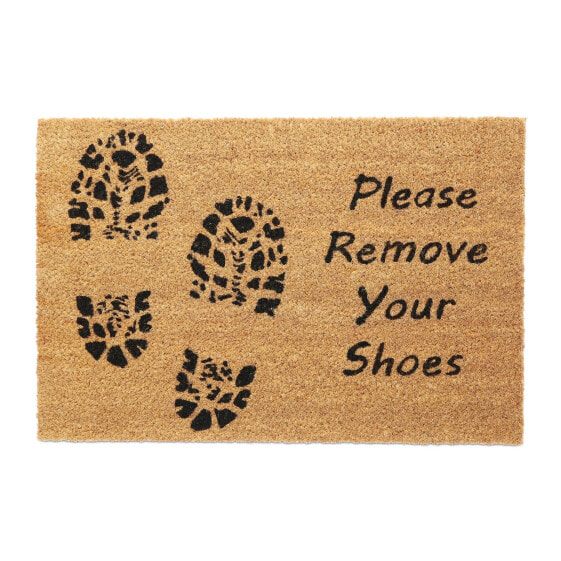 Kokos Fußmatte Please Remove Your Shoes