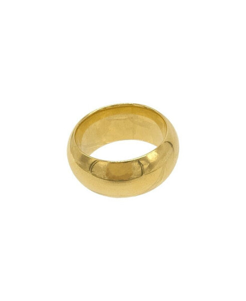 10mm Domed Cigar Band Ring