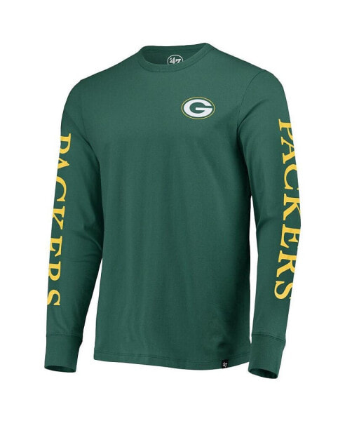 Men's Green Bay Packers Green Franklin Long Sleeve T-shirt