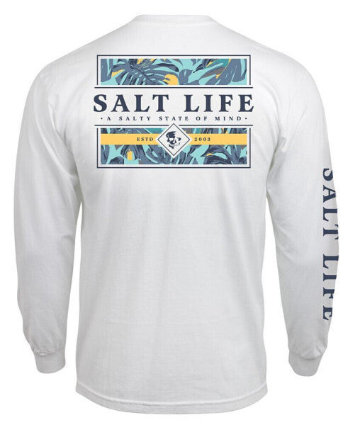 Men's Salt Life Lounge Life Graphic Long Sleeve T-Shirt