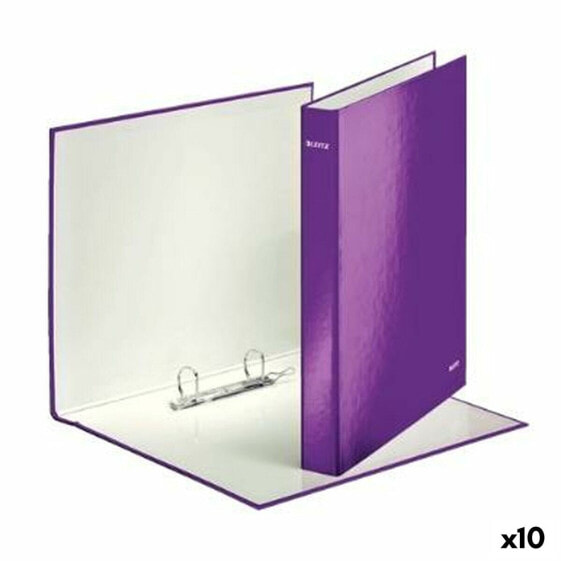 Ring binder Leitz Purple A4 (10Units)
