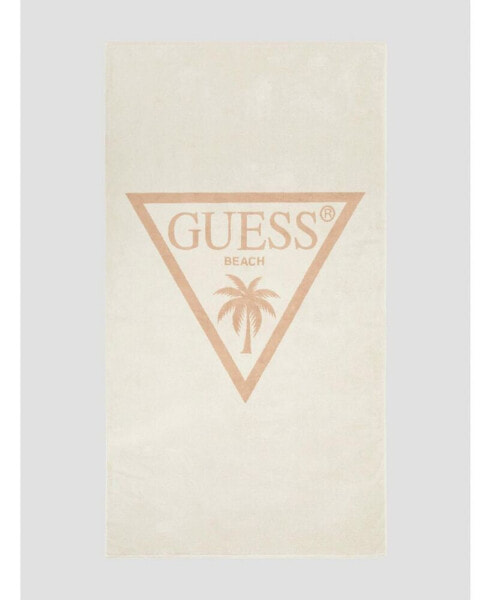 Women's Jacquard Palm Triangle Logo Towel