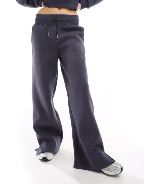 TALA Active wide leg joggers in charcoal