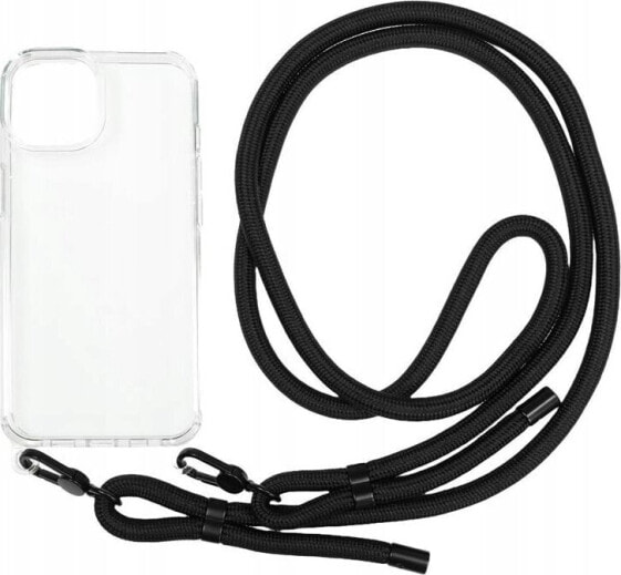 MOBILE ORIGIN Mobile Origin Lanyard Case, clear - iPhone 14