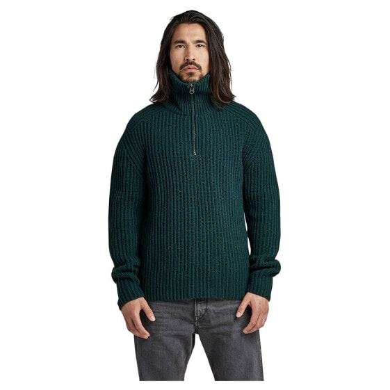 G-STAR Chunky Skipper Half Zip Sweater