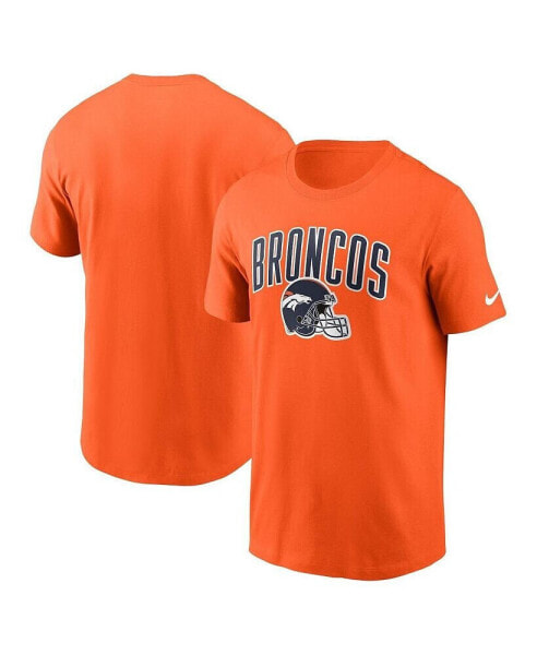 Men's Orange Denver Broncos Team Athletic T-shirt