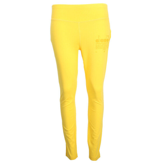Diadora Manifesto Leggings Womens Yellow Athletic Casual 178224-35019