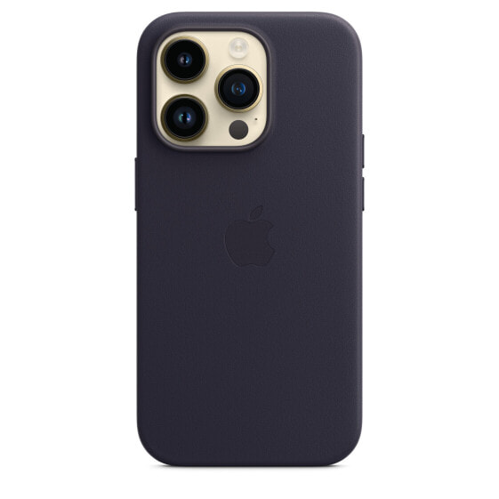 Чехол из кожи Apple iPhone 14 Pro с MagSafe - Ink - Чехол - Apple - iPhone 14 Pro - 15.5 см (6.1") - Фиолетовый