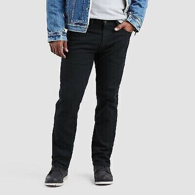 Levi's Men's 541 Athletic Fit Taper Jeans - Black Denim 42x30