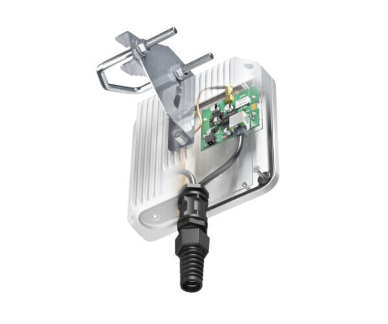 QuWireless QuMini für TRB140 IP67 Outdoor Gehäuse mit LTE Omni-Antenne - Ethernet - Power over Ethernet