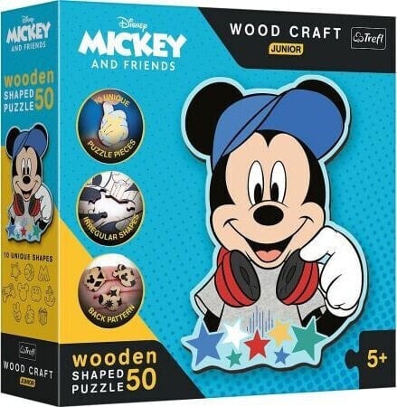 Trefl PUZZLE 50 Drewn.Disney W świecie Mickey 20199