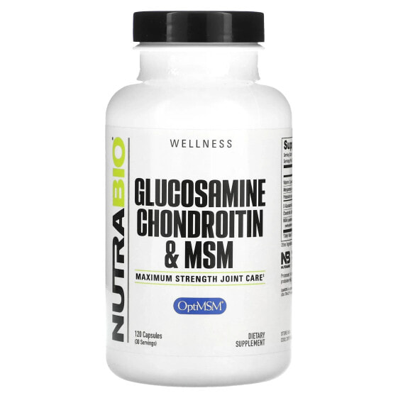 Glucosamine Chondroitin & MSM, 120 Capsules