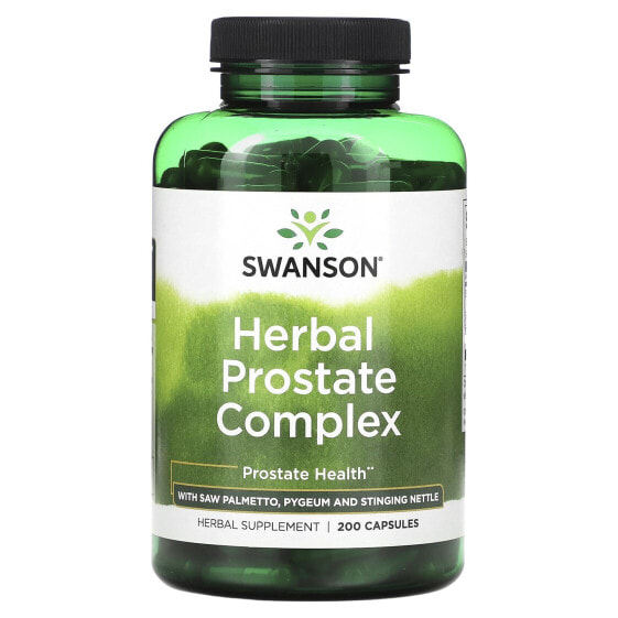 Herbal Prostate Complex with Saw Palmetto, Pygeum and Stinging Nettle, 200 Capsules