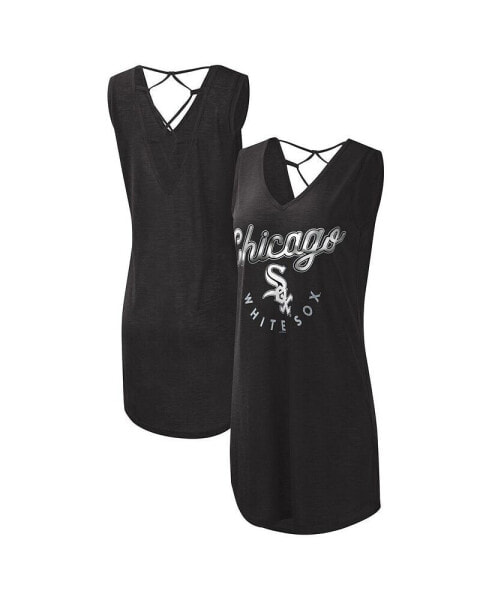 Платье-туника Chicago White Sox для женщин, черное, G-III 4Her by Carl Banks