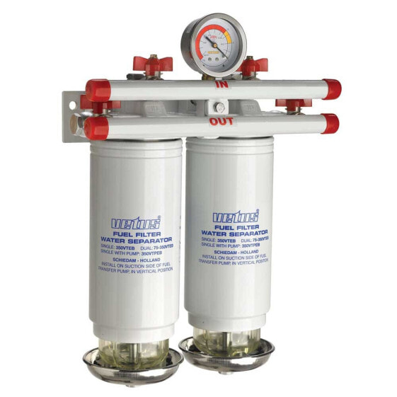 VETUS 460 l/h Double Water Separator Fuel Filter