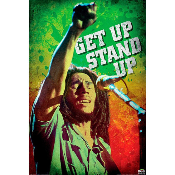 PYRAMID Bob Marley Get Up Stand Up Poster