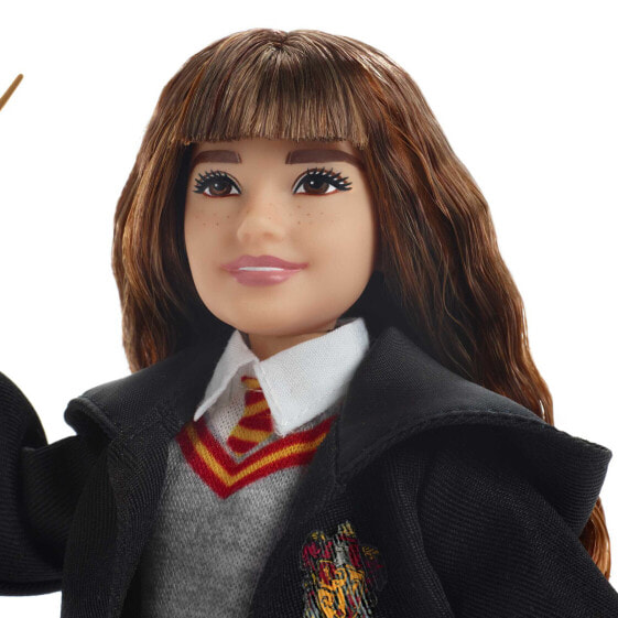 Mattel Games Harry Potter Hermine Granger - Black - Grey - Female - Boy/Girl - 6 yr(s) - Harry Potter - Fabric - Plastic