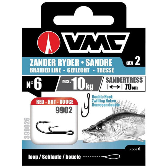 Крючок рыболовный VMC Zander Ryder Tied Hook 9902