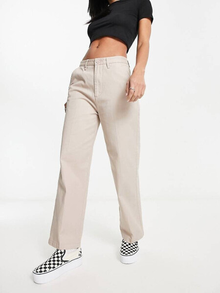 Santa Cruz nolan chino trousers in beige