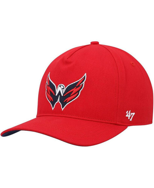 Men's Red Washington Capitals Primary Hitch Snapback Hat