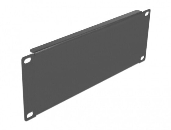 Delock 66661 - Blind panel - Black - Metal - 2U - China - 25.4 cm (10")