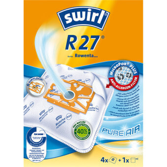 Swirl R 27 - Dust bag - White - Fleece - Box - 4 pc(s) - 1 pc(s)