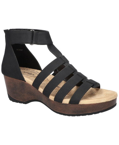 Women's Runa Zip Slip Resistant Wedge Sandals