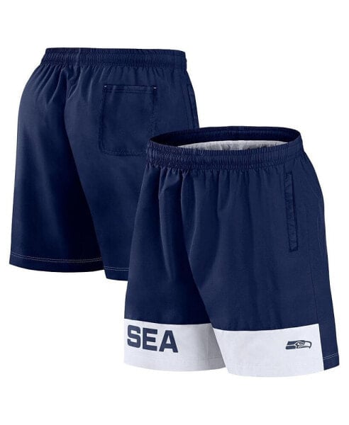 Men's College Navy Seattle Seahawks Elements Shorts